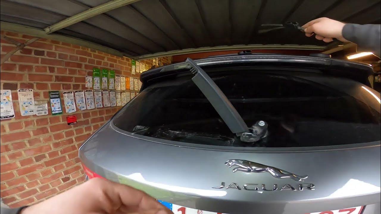 Jaguar FPace rear wiper replacement YouTube