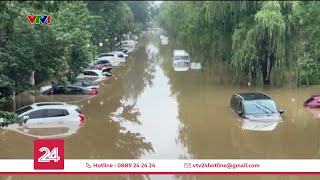 Giải thích thảm họa mưa lũ kỷ lục tại Bắc Kinh, Trung Quốc | VTV24