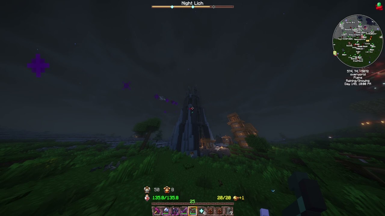 Arcadia Cursed (cleric/merchant) ep13 down falls the night lich