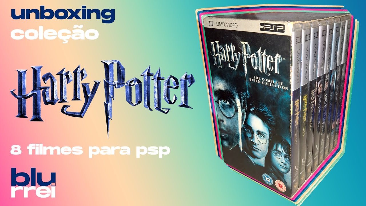 Unboxing Harry Potter UMD Movie Collection for PSP - YouTube