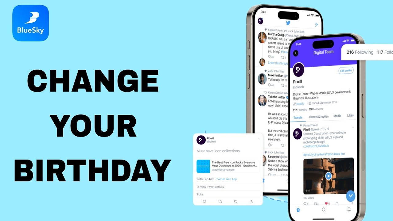 How To Change Your Birthday On Bluesky App - YouTube