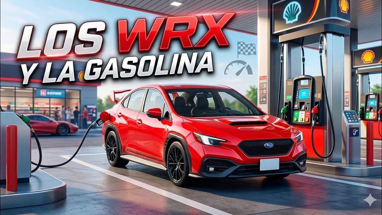  5 razones técnicas por las que tu Subaru WRX consume mucha.⛽