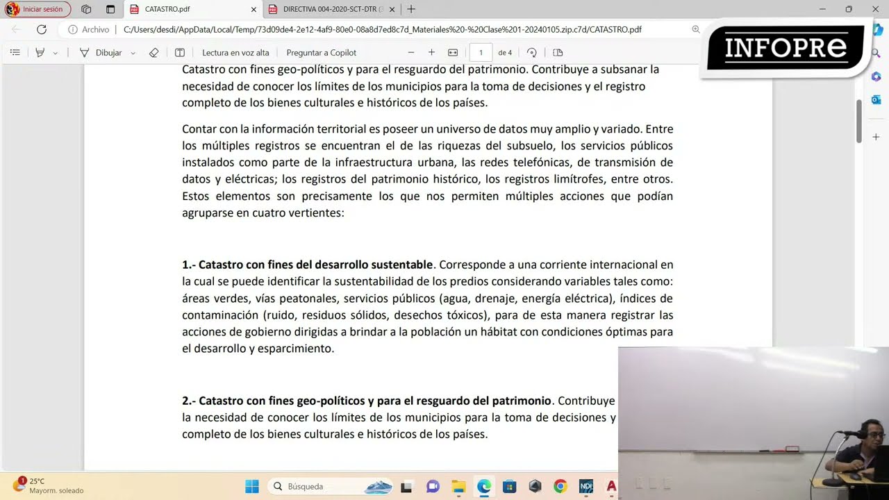 INFOPRE - Tramite de búsqueda catastral en SUNARP