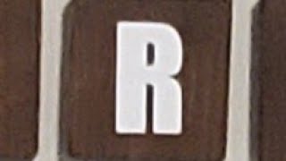 DIY FAMILY CROSSWORD NAME WALL DECOR