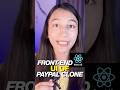 Phase 3 of PayPal clone project 🔥 #viral