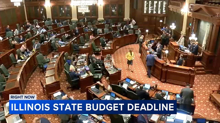 Illinois lawmakers discuss state budget hour before deadline to pass it