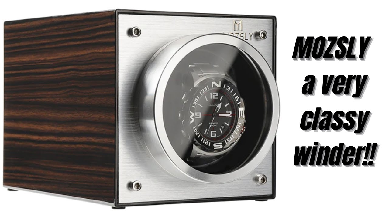 MOZSLY WATCH WINDER review of this very classy winder!! YouTube