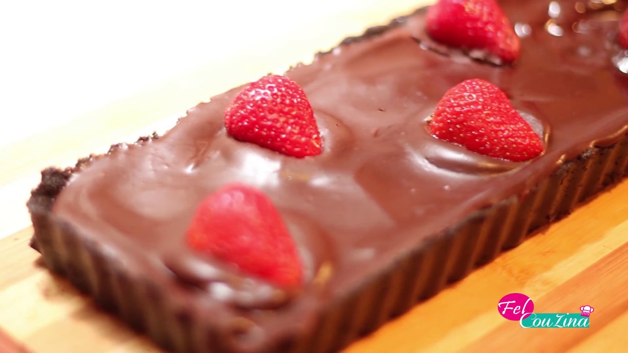 Tarte Au Chocolat Sans Cuisson En Video Felcouzina Food Desserts Sweets