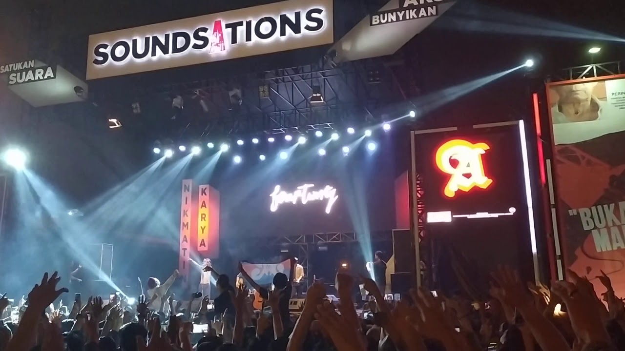 FOURTWNTY- Aku Tenang live Soundsations Medan