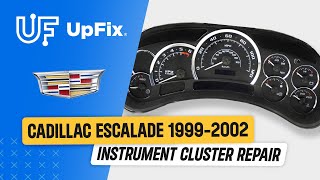 Cadillac Escalade 1999 - 2002 Instrument Cluster Panel Repair, Rebuild and Powerup