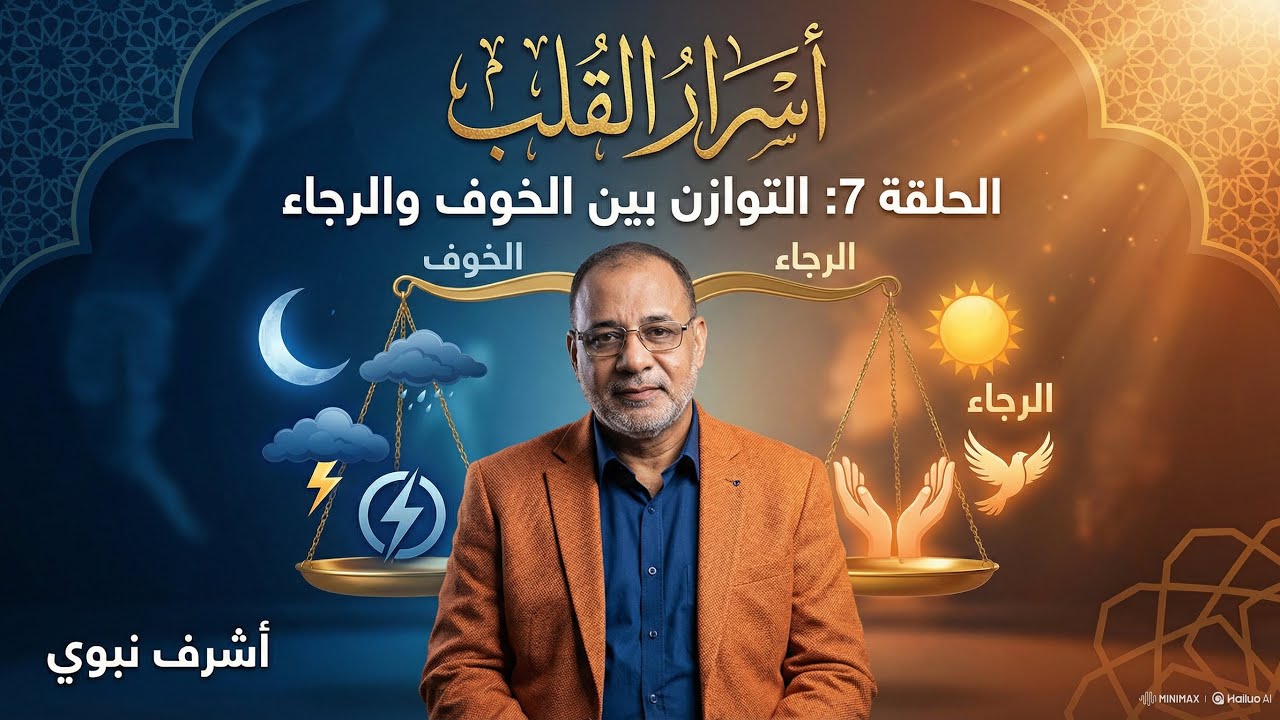 أسرار القلب - التوازن بين الخوف والرجاء.  Altwazon@al-areeb channel