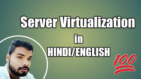 Server Virtualization in Hindi (100% imp) Questions for exam.
