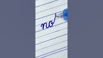 “note” How to write English cursive writing daily usable words | cursive handwriting practice