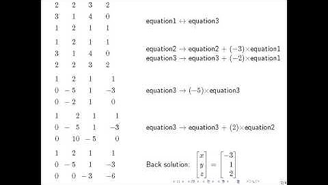 Gaussian Elimination in Light of Matrices