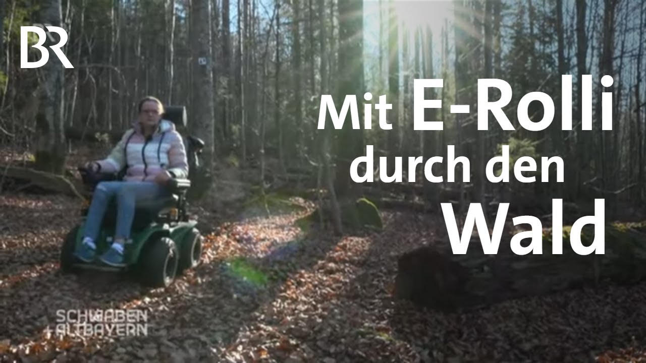 Barrierefrei durch den Nationalpark: Den Wald erkunden per E-Rolli | Schwaben & Altbayern | BR