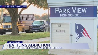 Park View High School turns to tech to help students dealing with addiction