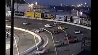 Stock car crash - 2004 Hantz Group 200 - Brad Smith crashes