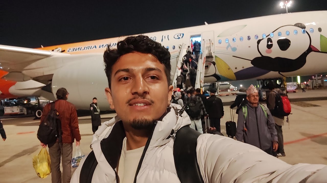 Complete Nepal to Australia Sydney Flight Detail | Pokhara - Kathmandu - China - Sydney