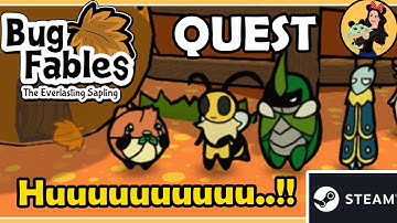 Huuuuuuuuuu..!! Quest - Bug Fables; the Everlasting Sapling Gameplay