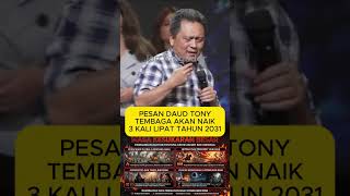 107 PESAN DAUD TONY: TEMBAGA AKAN NAIK 3 KALI LIPAT - ADA BERKAT BELI BARANG
