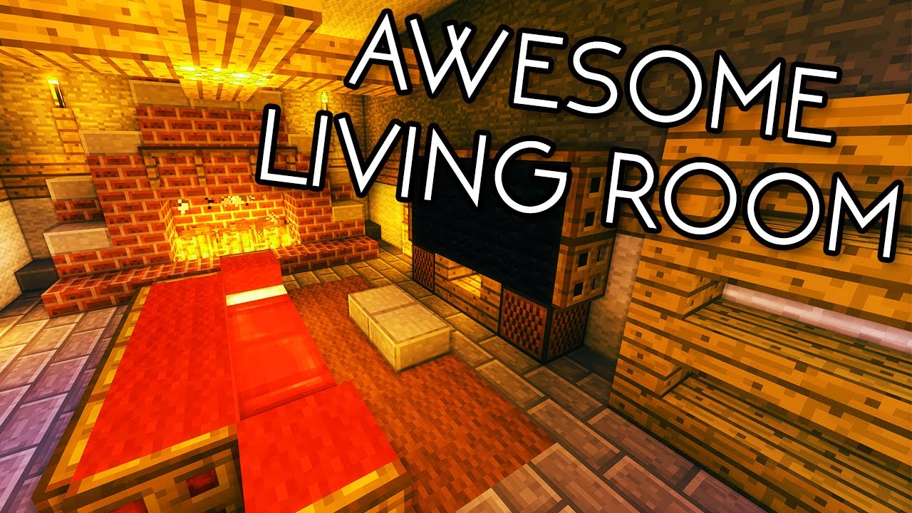 How to Build an Awesome Living  Room  in Minecraft  