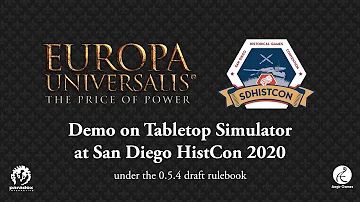 San Diego HistCon 2020 Demo | Europa Universalis The Price of Power