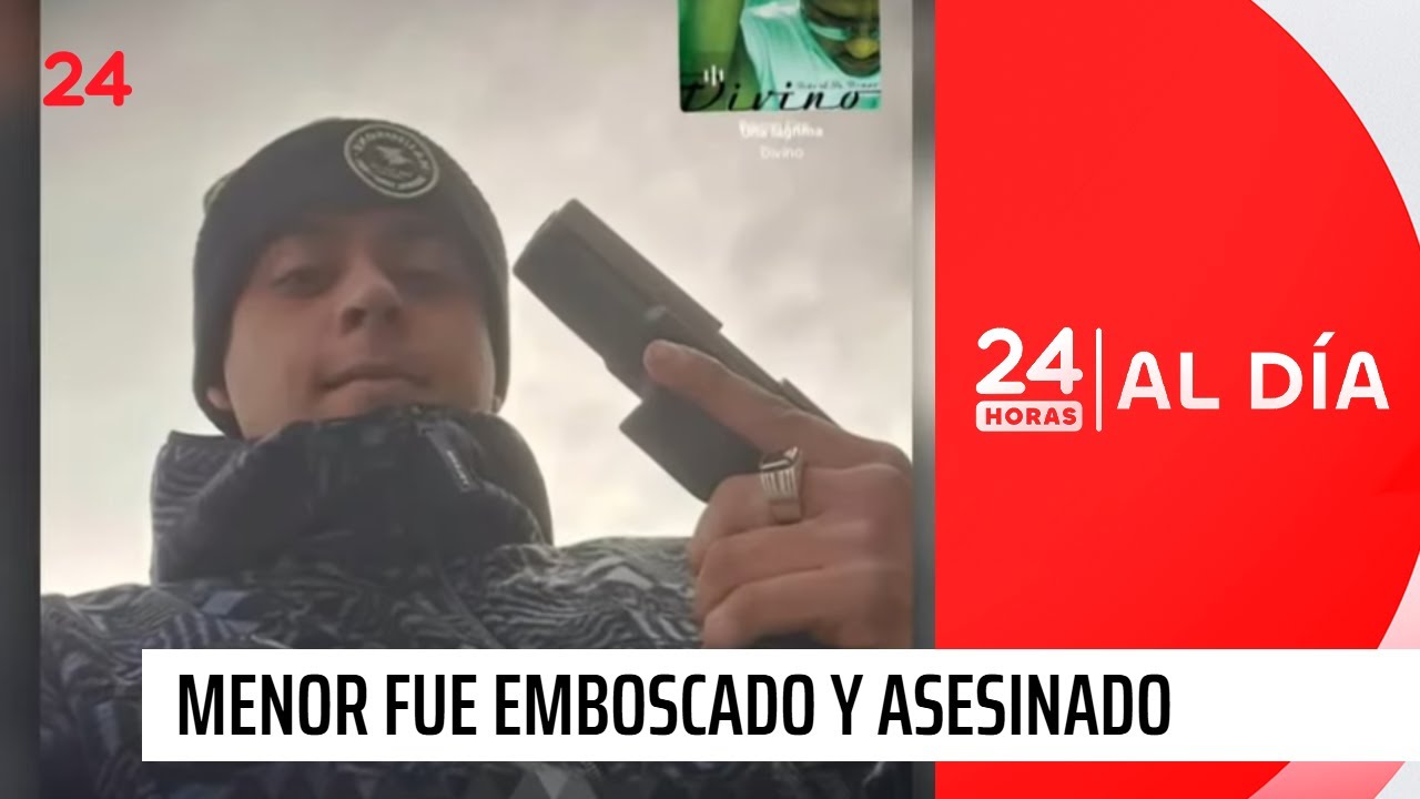 Adolescente fue emboscado y asesinado en la vía pública | 24 Horas TVN Chile