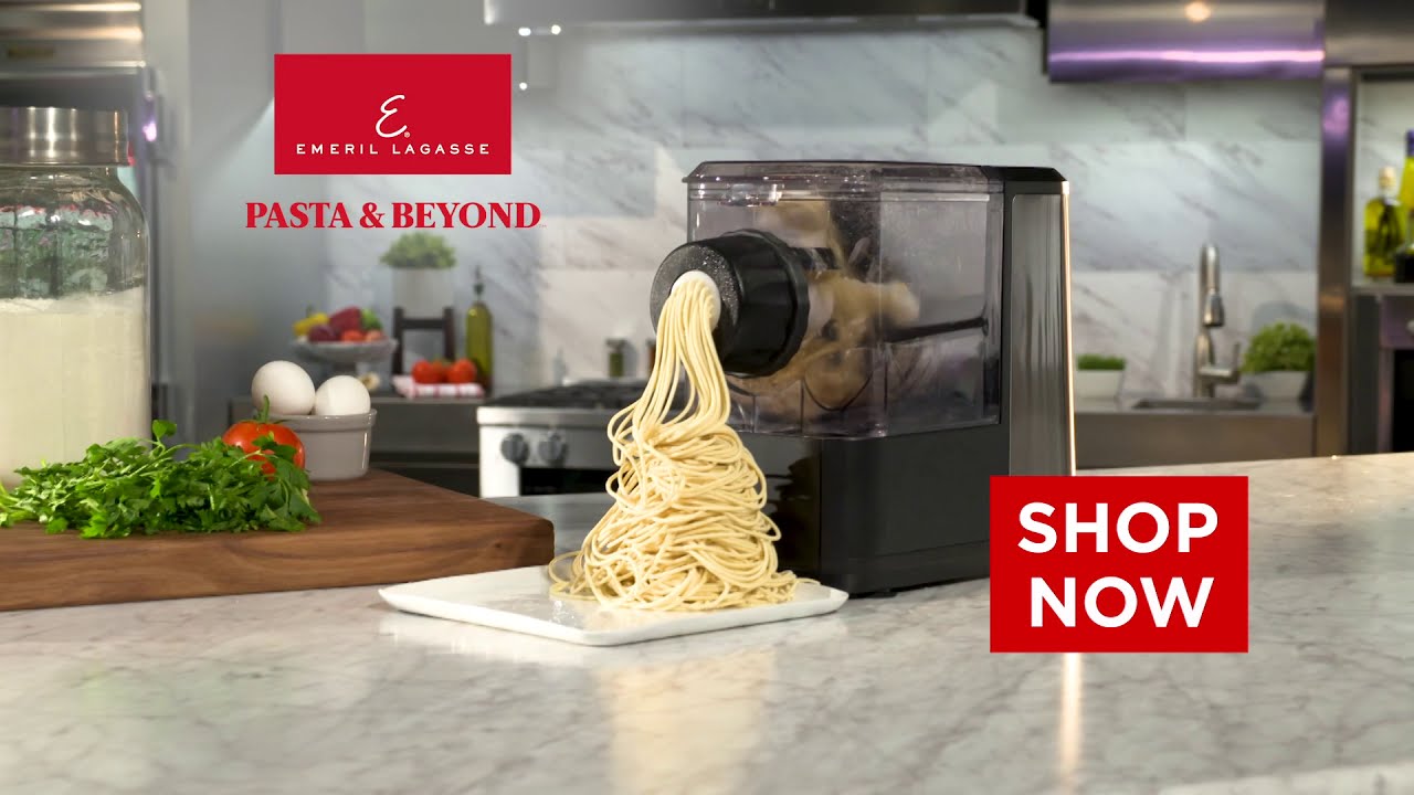 What kinds of pasta 🍝 can Emeril Lagasse's Pasta & Beyond make? | pasta machine