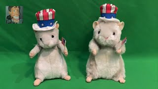 Gemmy 20012002 Dancing Hamsters  Uncle Sammy  “Yankee Doodle Dandy”