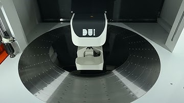 Convex aspherical mirror shell measured on NMF1000 S