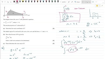 OCR A Mathematics A level paper 3 2020, Parametric equations