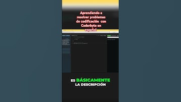 Aprendiendo a  resolver problemas de codificación  con Coderbyte en español