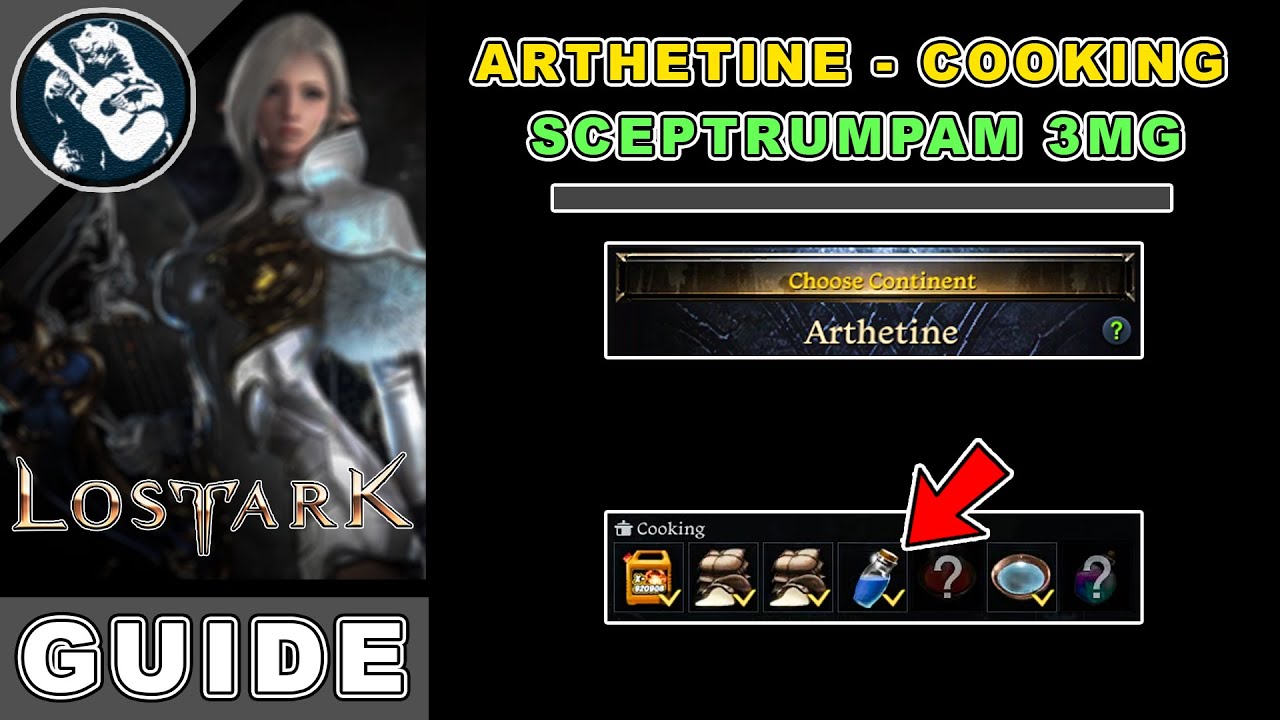 Sceptrumpam 3mg Location in Lost Ark | Arthetine Cooking Locations Guide