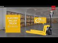 How to Operate Lithium Pallet Truck, Staxx Material Handling Equipment Supplier