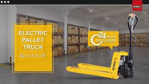 How to Operate Lithium Pallet Truck, Staxx Material Handling Equipment Supplier