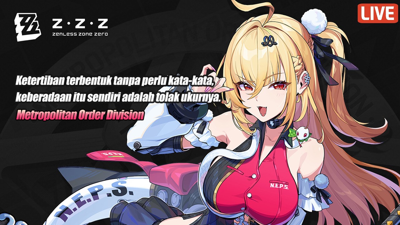 ATTACK ELECTRIC LAGI WOK! OPEN JOKI DA! | [LIVE] Zenless Zone Zero ...
