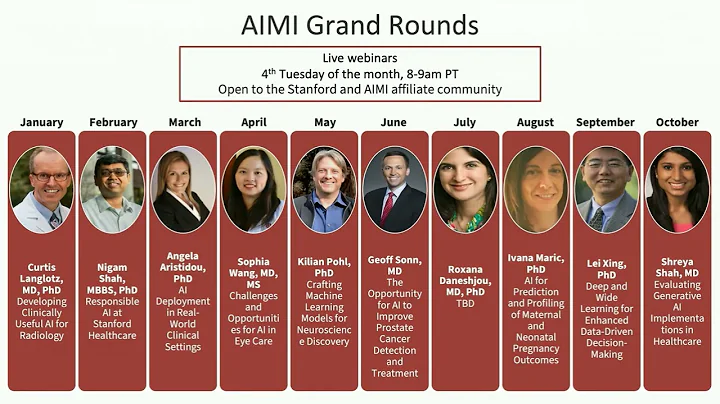 #AIMI25 | Welcome & Opening Remarks - Curt Langlotz, Roxana Daneshjou, Ethan Goh