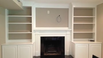 Fireplace Mantel Cabinets