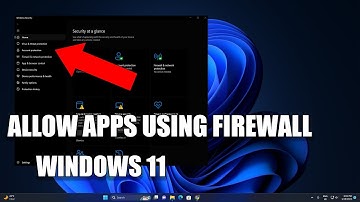 How To Allow Apps Using Firewall in Windows 11