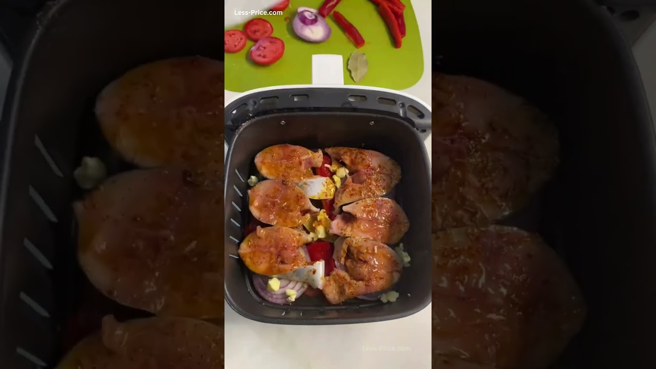 High Quality Air Fryer 4 liter | 1500W, 3D Airflow System with Electric Control | Less-Price Buy Now