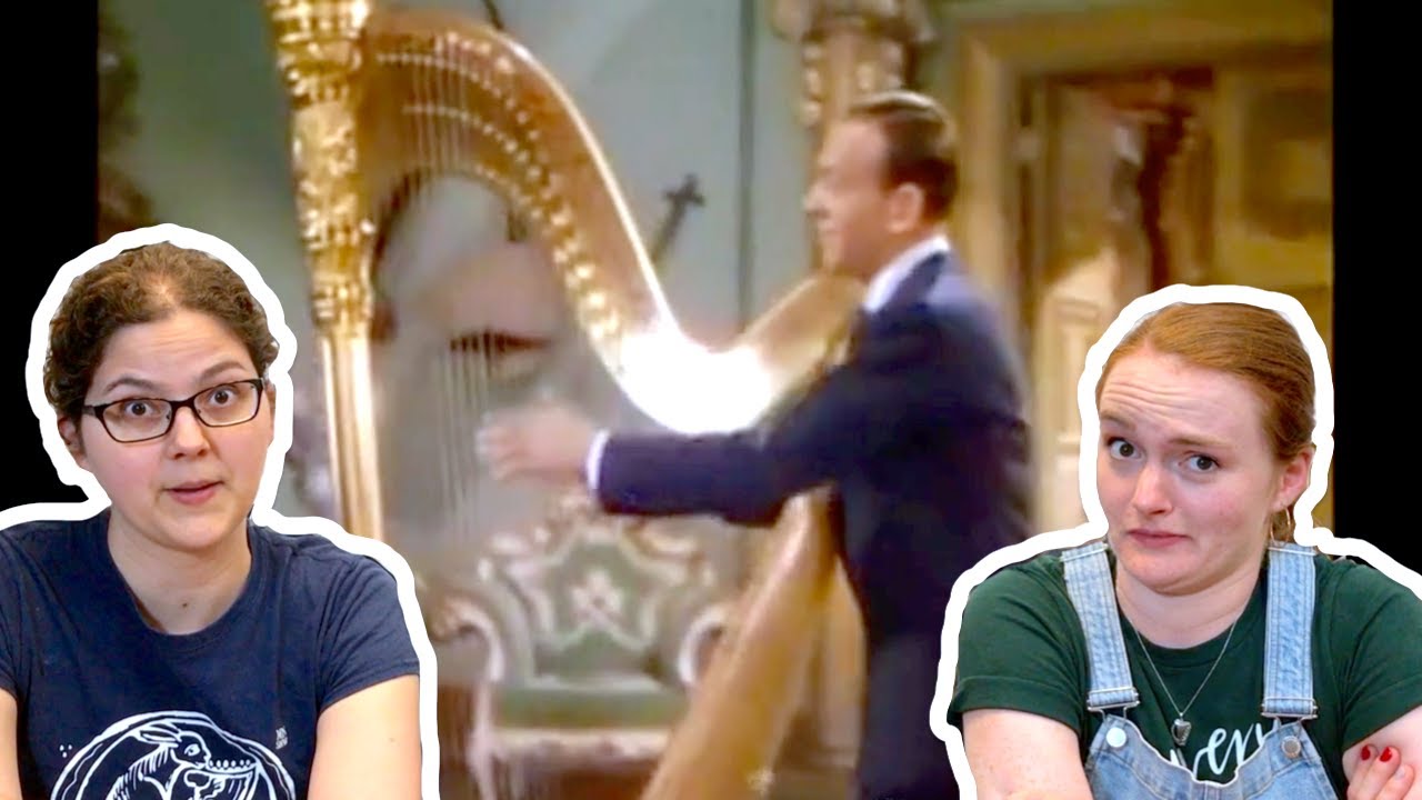 Professional Musicians React to HARP Scenes in Vintage Movies
