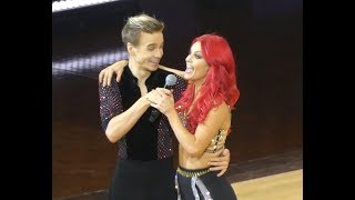 Joe Sugg &amp; Dianne Buswell WIN &amp; finale group dance (ft judges)-  Strictly Live Tour Nottingham