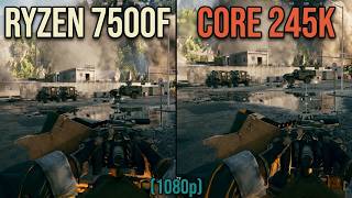 RX 9070 Bottleneck Test: Intel 245K vs AMD 7500F