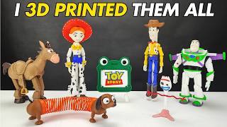 I 3D Printed Every Toy Story Character