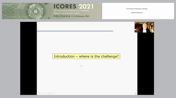 "Constructive Preference Learning" Prof. Roman Slowinski (ICORES 2021)