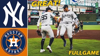 Yankees vs. Astros  [FULLGAME] Highlights , May 09 2024 | MLB Season 2024