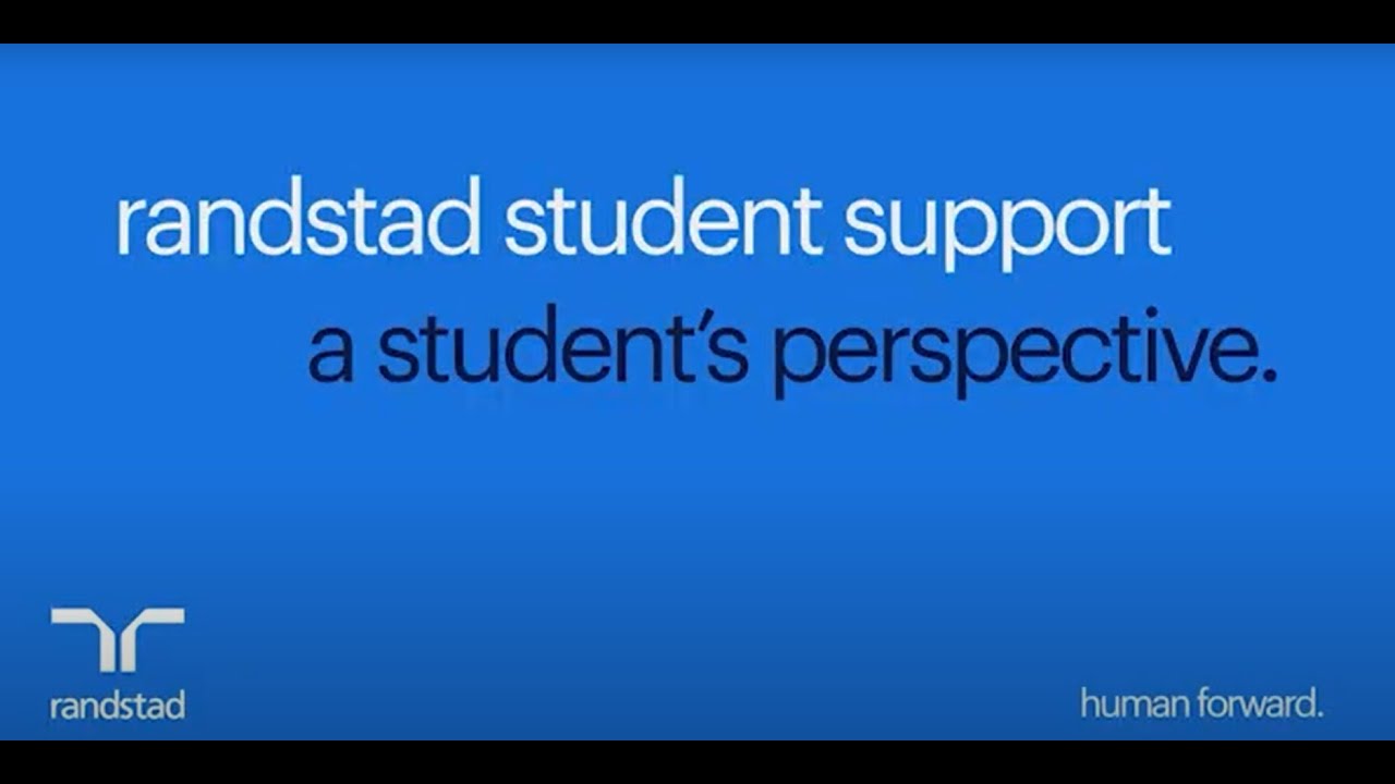 randstad student support: a student's perspective - YouTube