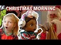 BABY ALIVE has CHRISTMAS MORNING! CATCHING SANTA & GRINCH! The Lilly and Mommy Show. TOYTASTIC !