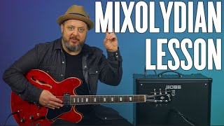 Mixolydian Mode Guitar Lesson Modes Masterclass ch 21