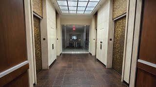 AMAZING 1974 Otis Lexan Touch-Sensitive Traction Elevators (VIP260)